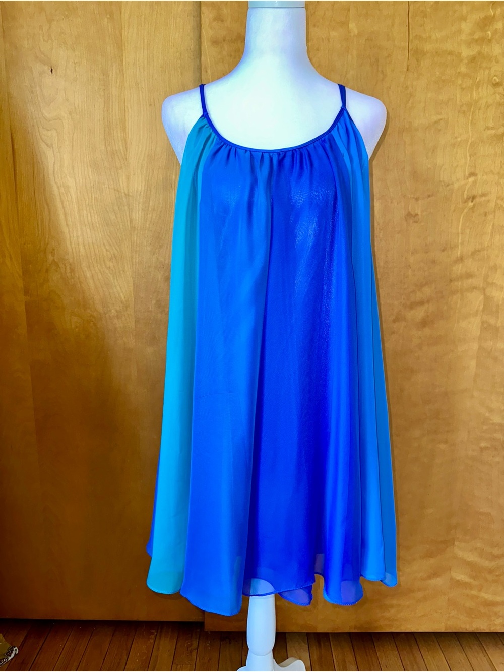 Free People Purple,Blue and Green Dress